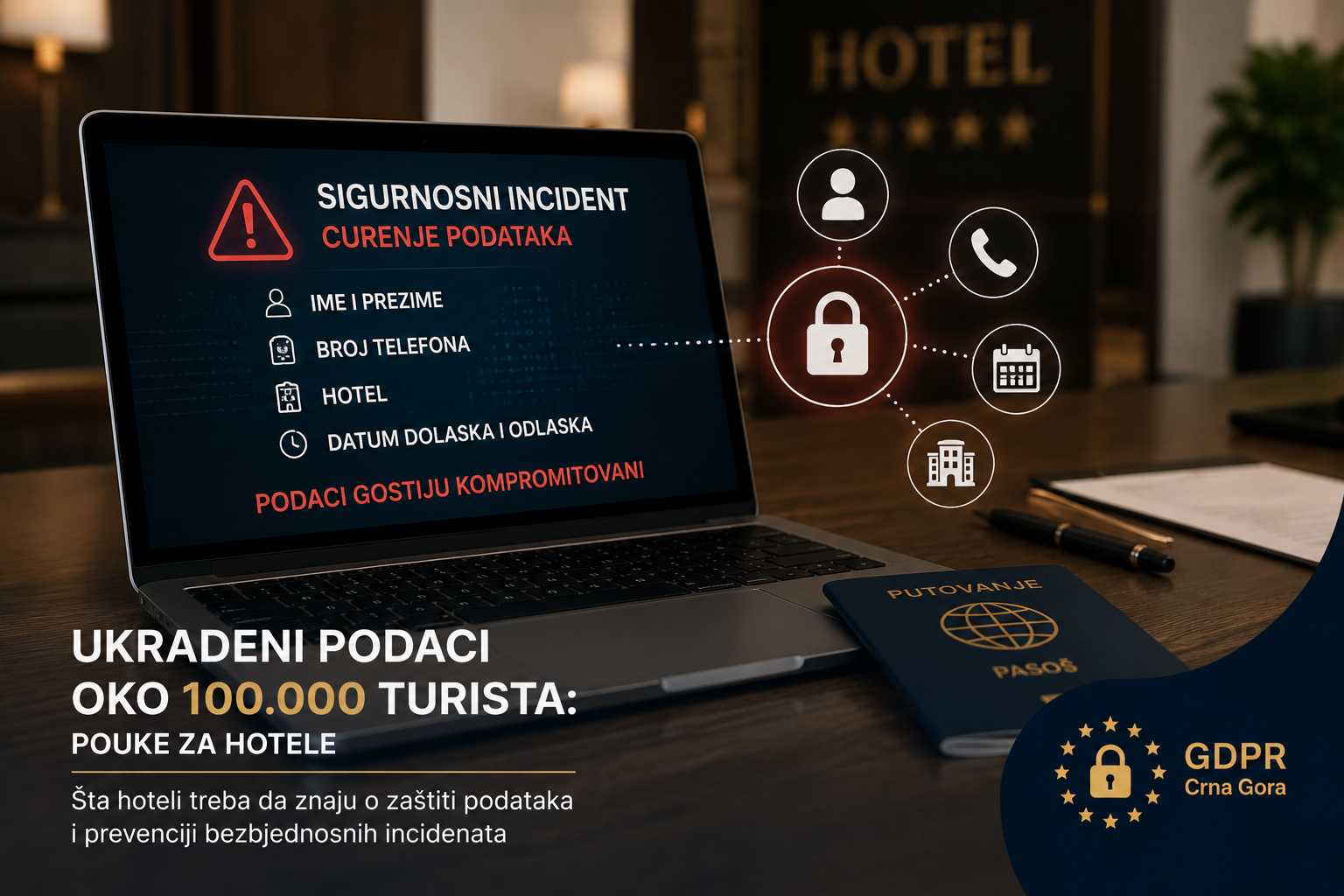 Ukradeni podaci oko 100.000 turista: važna upozorenja za hotelski sektor